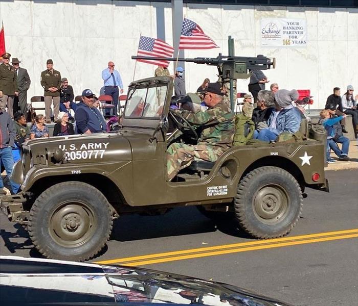 Veterans in the Veteran's Day Parade